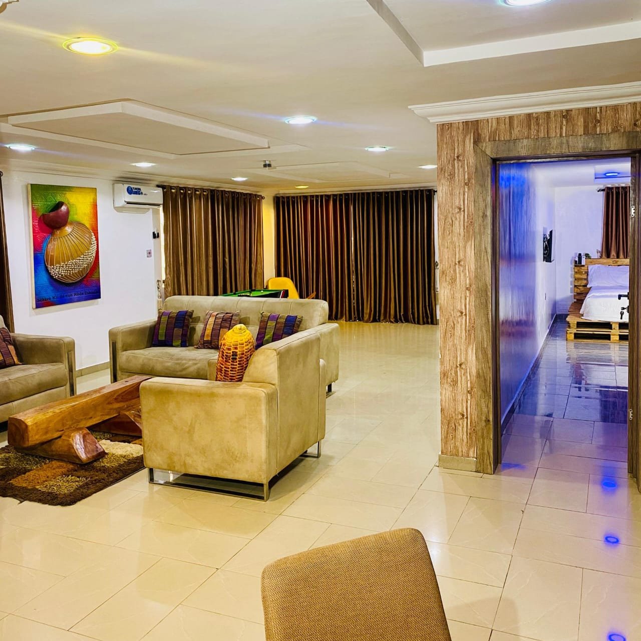 Igbalode 2 Bedroom Shortlet Apartment Bedroom in Ibadan