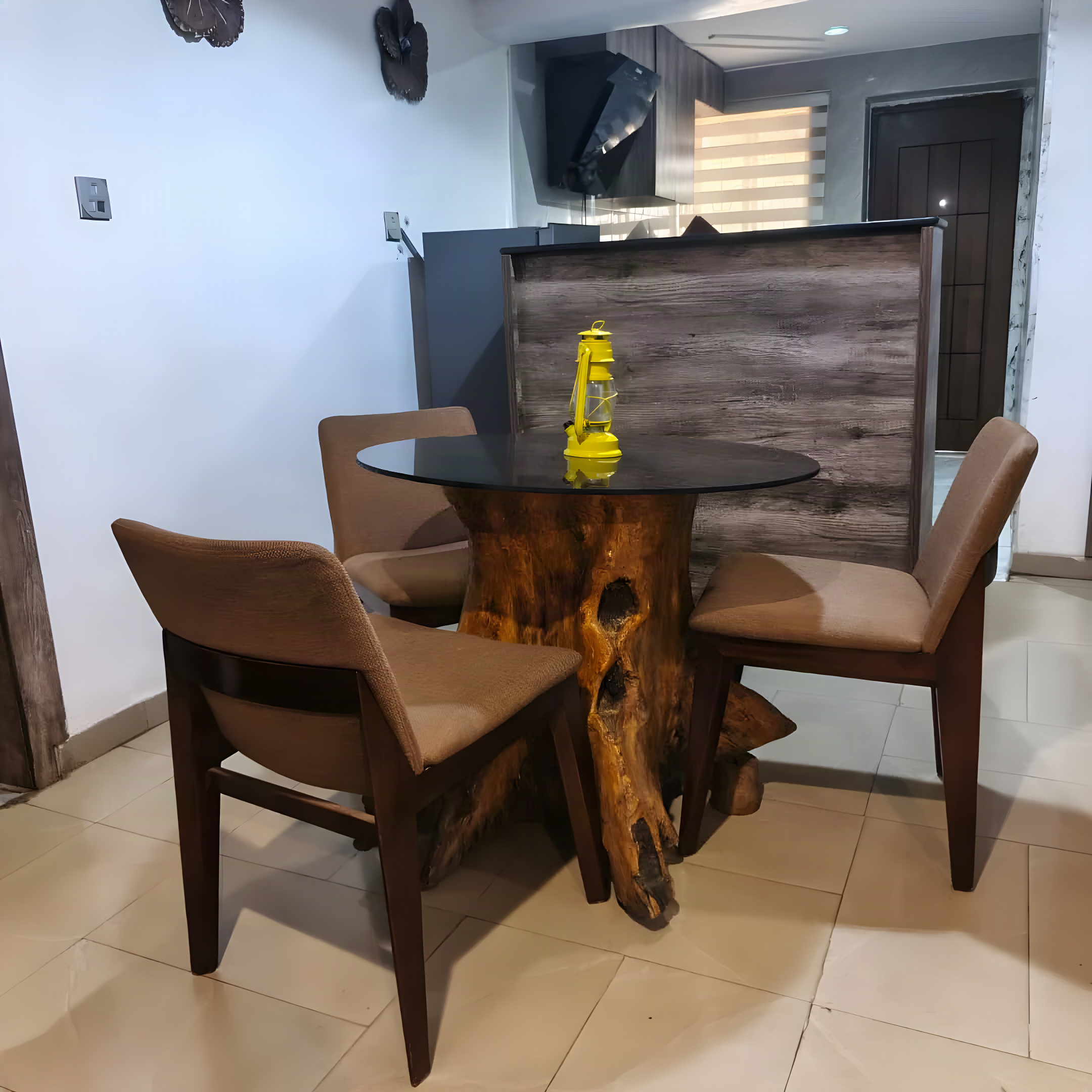 Inside the 3 bedroom apartment at Igbalode, Ibadan