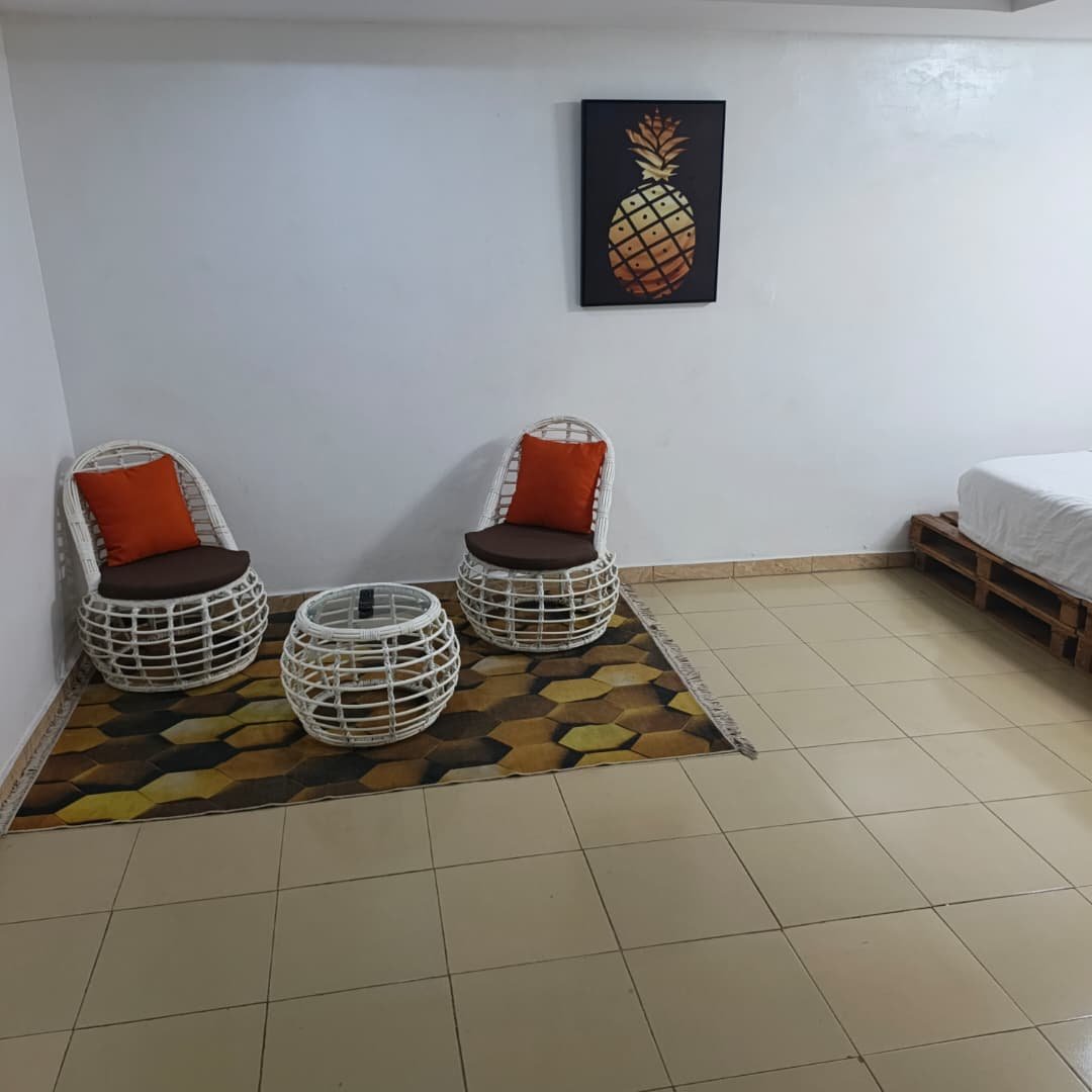 Premium Shortlet Apartment Living Space at Ringroad Ibadan